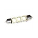 Led Buislamp 3-Leds 8-30 Volt 37 mm Warm Led Buislamp 3-Leds 8-30 Volt 37 mm Warm