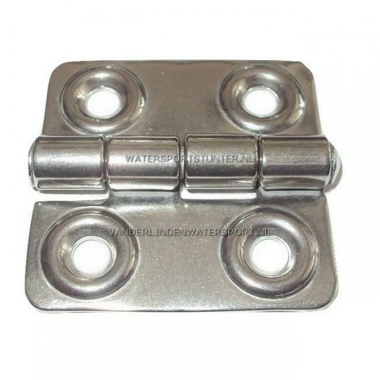 Scharnier RVS 46 x 44 mm