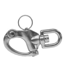 Snapsluiting Met Warteloog RVS 120 mm Snapsluiting Met Warteloog RVS 120 mm