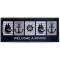 Marine Business Antislip Deurmat - Welcome - 120x45cm