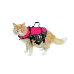 Besto Kattenvest deluxe - Pink-Black 0-3kg