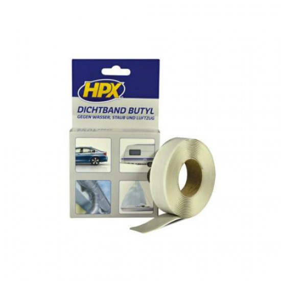 HPX - Butyl afdichtingstape - grijs 20mm x 3M HPX - Butyl afdichtingstape - grijs 20mm x 3M