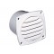Ventilatierooster abs 92x92mm wit