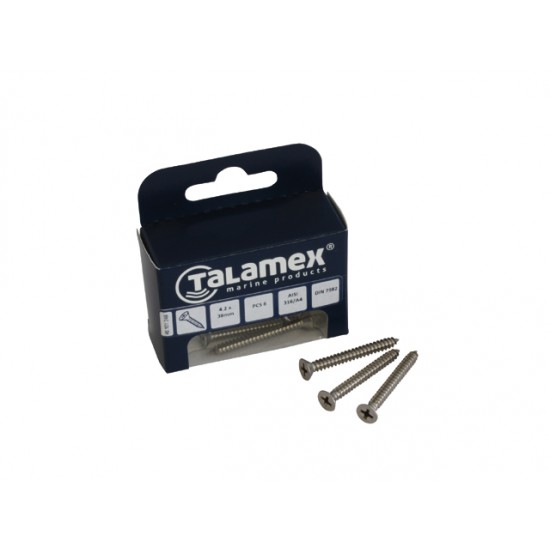 Plaatschroef PK 2,9 x 25 mm RVS A4 - 20 Stuks