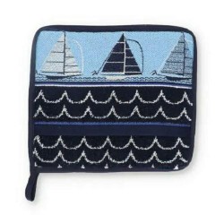 Pannenlap Zeilboot Donker Blauw