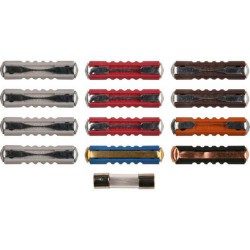 Steenzekering 25 Ampere Blauw - 10 Stuks