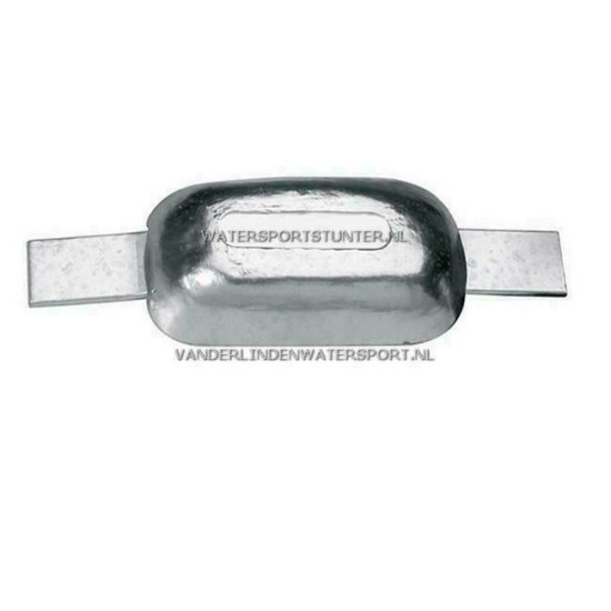 Aluminium Anode 0,45 kg (Stripanode) *** 4 STUKS ***