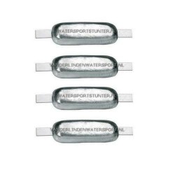Aluminium Anode 1,0 kg (Stripanode) *** 4 STUKS *** Aluminium Anode 1,0 kg (Stripanode) *** 4 STUKS ***