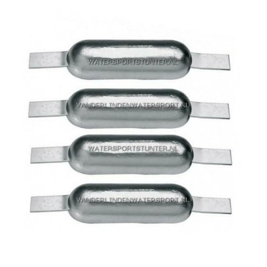 Aluminium Anode 0,9 kg (Stripanode) *** 4 STUKS ***