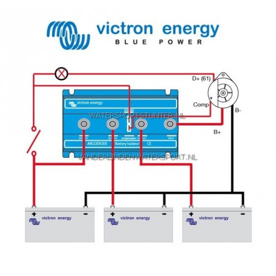 Victron Argodiode 2 Accu 80 A