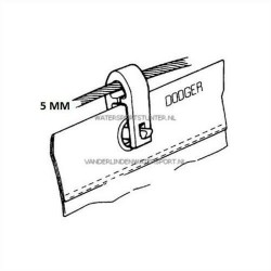 Snap-On Leuver 37 mm - 5 mm - Set 15 Stuks