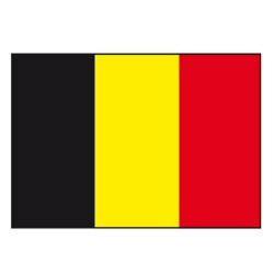 Vlag Belgie 30x45 cm