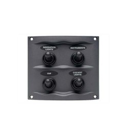 Schakelpaneel Bep 4-Voudig 12 Volt