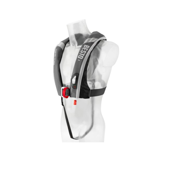 Besto Comfort fit PRO 300N -Harness- Antraciet-zwart