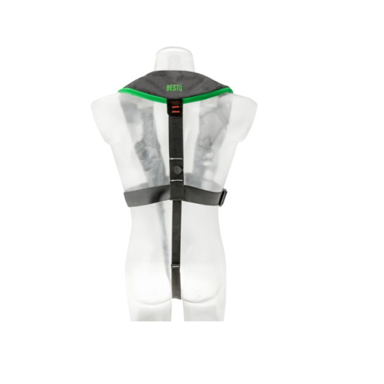 Besto Comfort fit 180N -Harness- zwart-groen