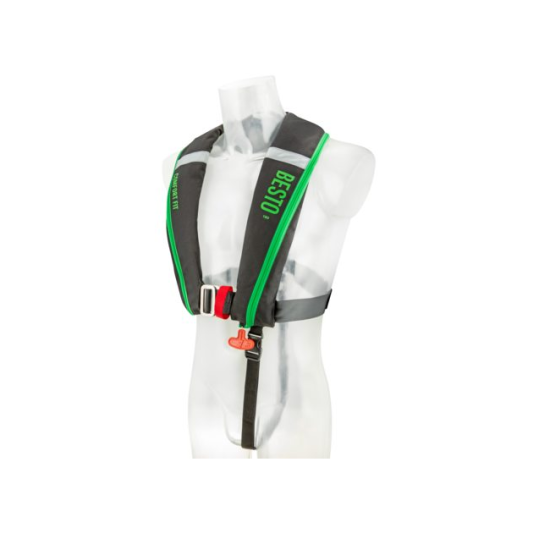 Besto Comfort fit 180N -Harness- zwart-groen