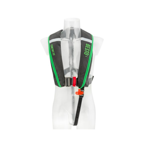 Besto Comfort fit 180N -Harness- zwart-groen