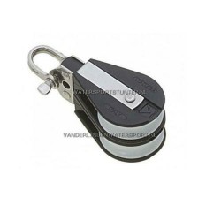 Viadana 45 mm Blok Dubbel Met Sluiting Wartel Viadana 45 mm Blok Dubbel Met Sluiting Wartel