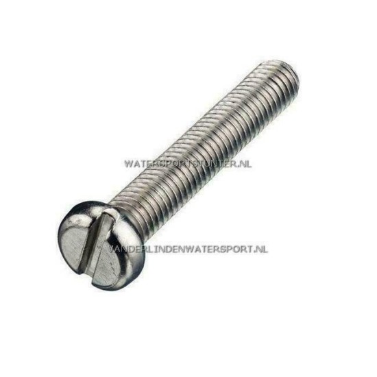 Bout Cilinderkop M4 x 20 mm RVS A4 - 15 Stuks