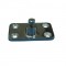 Buiskapbeslag rvs wandplaat pin