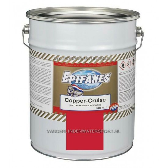 Epifanes Copper Cruise Antifouling Rood Helder 5 Liter