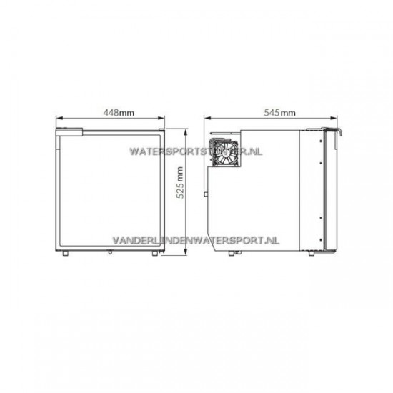 Dometic Coolmatic CRE-65 Koelkast - Afhalen