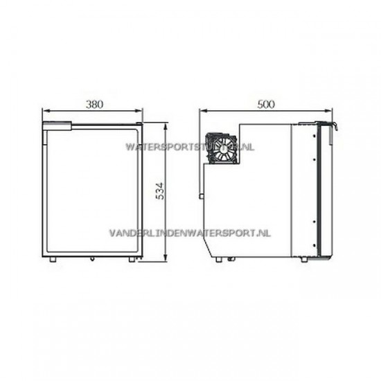 Dometic Coolmatic CRE-50 Koelkast - Afhalen