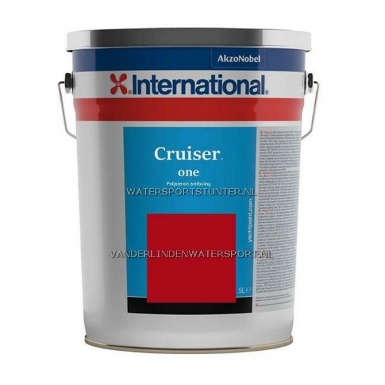 International Cruiser One Antifouling Rood 5 Liter