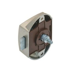 Drukknop slot matzilver Drukknop slot matzilver