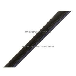 Elastiek 6 mm Zwart