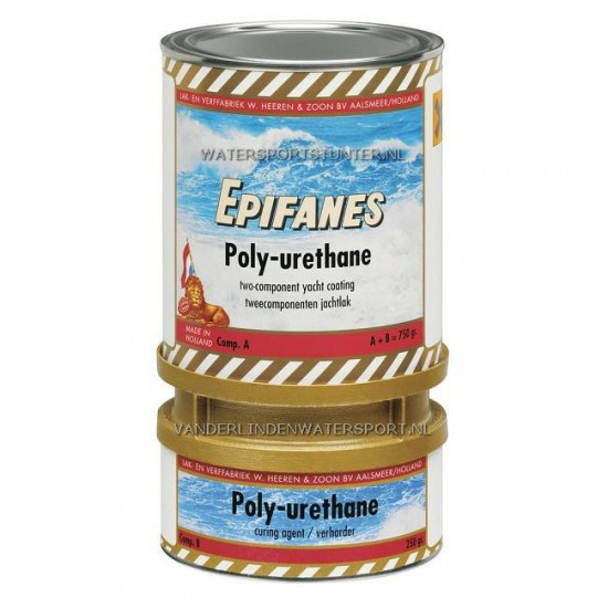 Epifanes Poly-Urethane Jachtlak Blank Zijdeglans 750 ml