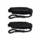 Fenderlijn Zwart 10 mm - 2,5 Meter - 2 Stuks