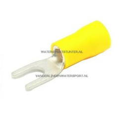 Vorkstekker AMP Geel 6,4 mm Vorkstekker AMP Geel 6,4 mm