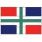 Vlag Groningen 20x30 cm