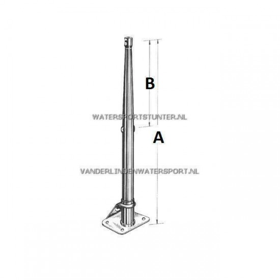 Scepter RVS 450 mm