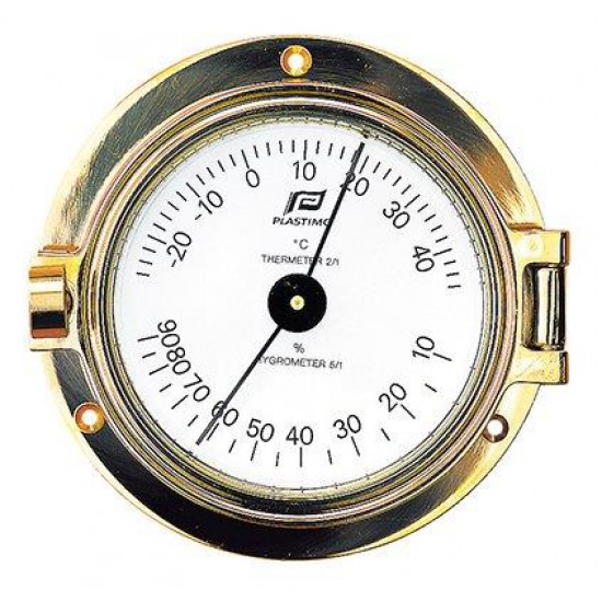 Plastimo Thermo-hygrometer - Koper 3 Inch