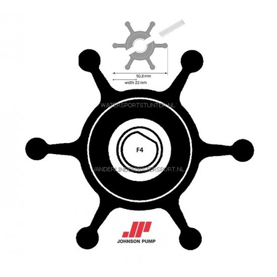 Impeller F2 Johnson 09-1077B-9