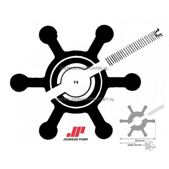 Impeller F4 Johnson 09-810B-1