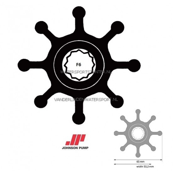 Impeller F6 Johnson 09-812B-1