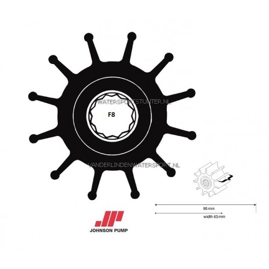 Impeller F8 Johnson 09-819B