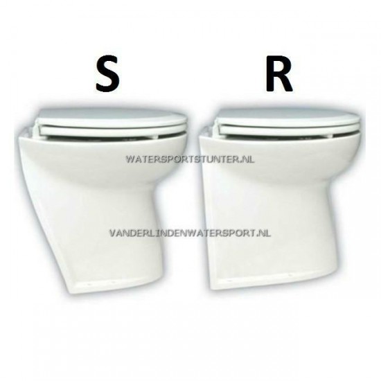 Jabsco Toilet Luxe 17 Drinkwater Recht SC 12 Volt - 58040-3012