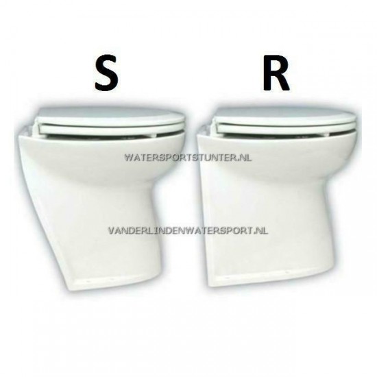 Jabsco Toilet Luxe 17 Drinkwater Recht SC 24 Volt - 58040-3024