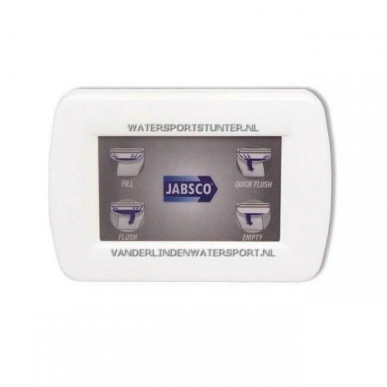 Jabsco Toilet Luxe 17 Buitenwater Schuin HB 24 Volt - 58220-1024