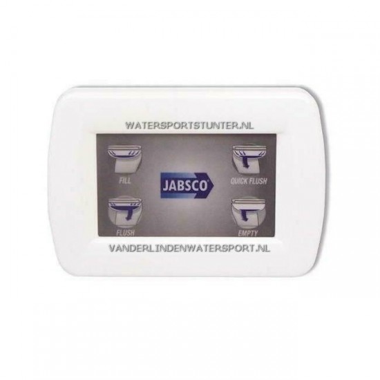 Jabsco Toilet Luxe 17 Drinkwater Recht HB 12 Volt - 58040-2012