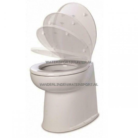 Jabsco Toilet Luxe 17 Buitenwater Recht SC 24 Volt - 58240-3024