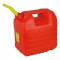 Rode Jerrycan met tuit 20L