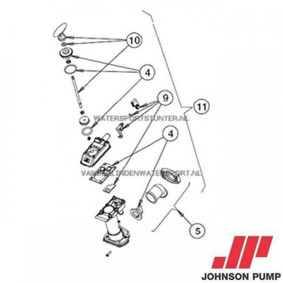 Johnson Vervangingspomp Compleet