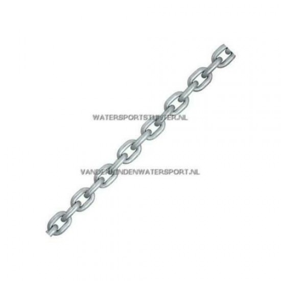 Ankerketting 10 mm DIN 766 Gegalvaniseerd Ankerketting 10 mm DIN 766 Gegalvaniseerd