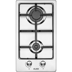 Klass kookplaat RVS 30,5x51cm