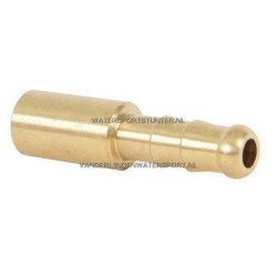 Knelslangpilaar 10 mm Messing Knelslangpilaar 10 mm Messing